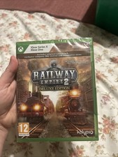 New & Sealed Railway Empire 2 Deluxe Edition Xbox Series X / Xbox One