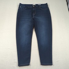 Curve Appeal Jeans Womens 22W Blue Minimalist Jegging Stretch High Rise