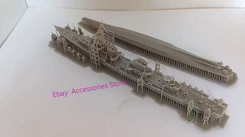 3D gedruckter Modellbausatz 1/700 German Z-52 Destroyer unbemalt-- - Bild 5 von 5