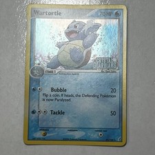 Pokémon Wartortle EX CRYSTAL GUARDIANS Stamped Reverse Holo 42/100 LP+ Card 2006 on eBay
