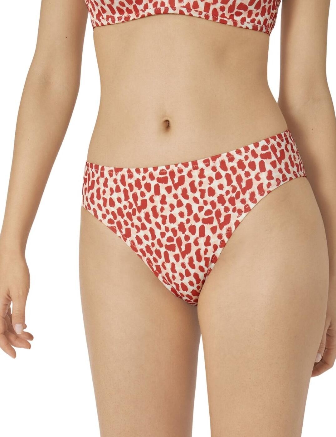 L - 14 Sloggi Women Shore Koh Tachai Bikini Brief 10207680 High Leg Swimwear