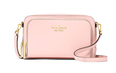 New Kate Spade Staci Dual Zip Around Crossbody Saffiano Leather