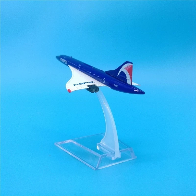 1:400 Diecast Airplane Model Collection 16cm Pepsi Concorde Promotional Jet Gift - Image 3 of 4