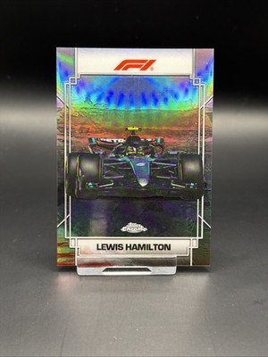2024 Topps Chrome F1 Formula 1 #IT-2 LEWIS HAMILTON Inside Trax Case Hit SSP