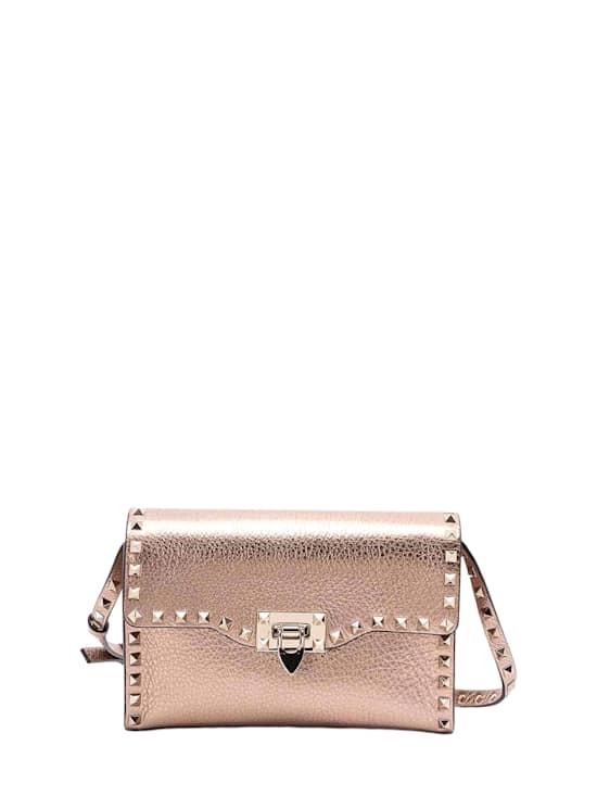 Valentino Garavani - Women - Studded bag with snap closure - Pink 389290₽