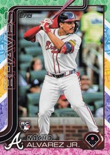 ROOKIE Nacho Alvarez, Jr. - 2025 Topps Baseball Series One #223 Easter Variation