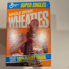 1991 Michael Jordan Wheaties Super Single Series - 1 oz.  Promo Box (Case of 50)