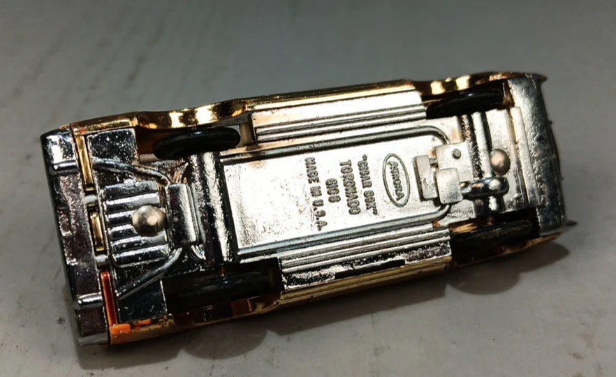 CAJA CIGARROS Aurora Toronado Vintage Cromo Dorado Foto 4 de 4