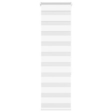 Zebrarollo Weiß 50x150 Cm Stoffbreite 45,9 Cm Polyester