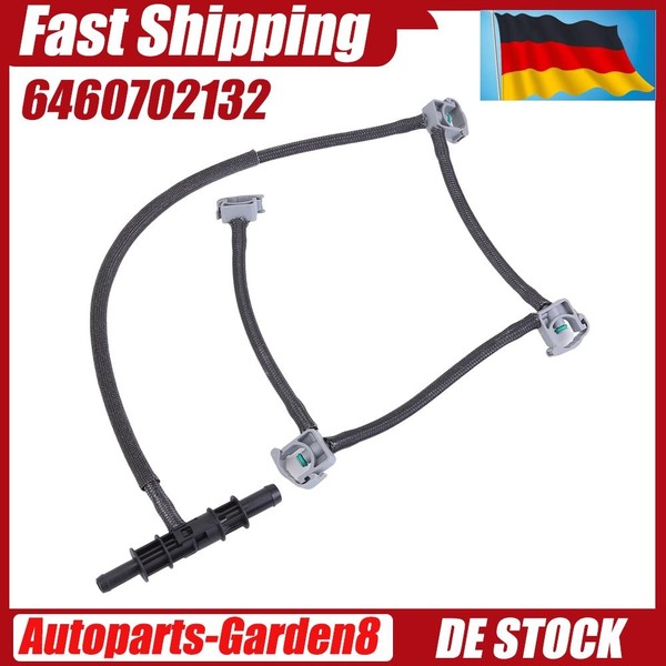 6460702132 FüR Mercedes W204 W211 OM646 Schlauch RüCklauf Leckkraftstoff NEU-image