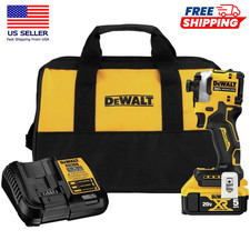 DEWALT DCF850P1R 20V MAX ATOMIC 3-Speed 1/4" Impact Driver Kit Certified