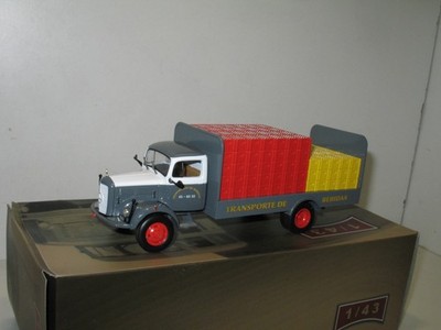 1:43 Altaya, Mercedes L312 transport drinks, truck of other time