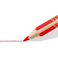 Buntstifte Staedtler Noris Jumbo 12 Farben Bruchfest Dreikant + Spitzer