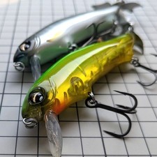 Bantam Triple Impact Set of 2 Bass Prop Bait
