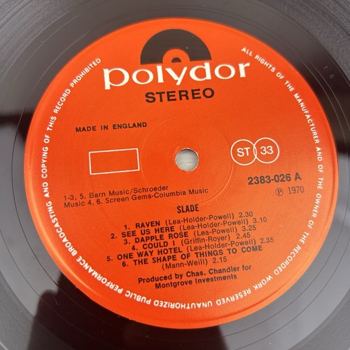 Slade Play It Loud Vinyl LP Record VG+/VG 1st Press 1970 Uk A2 B2 Album 2383 026 - Picture 5 of 24