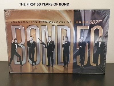 Bond 50 Celebrating The First 50 Years of Bond Agent 007 New DVD FREE SHIPPING !