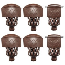 Billiard Pool Table Pockets Heavy Duty PU Leather Billiard Pockets Set of 6  ...