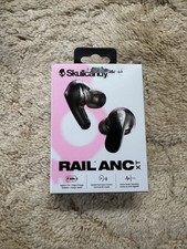 Skullcandy Rail ANC XT Wireless In-Ear Earbuds True Black, Noise Canceling