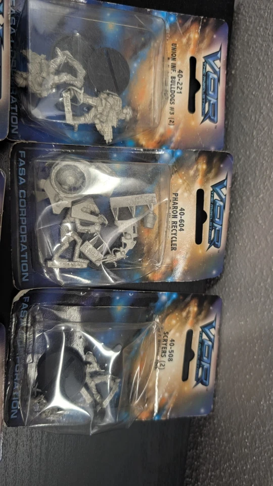 Vintage Lot of 12 VOR The Maelstrom Miniatures Unpainted Old Stock - Image 2 of 4