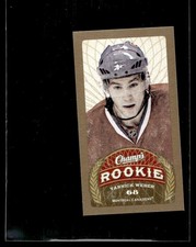 2009-10 Upper Deck Champ's Mini Rookie Yannick Weber Rookie Montreal Canadiens
