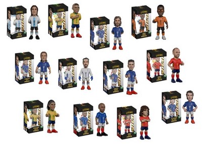 MINIX 12CM World Cup Sports Soccer Legends Vinyl Figure w/box - NEW