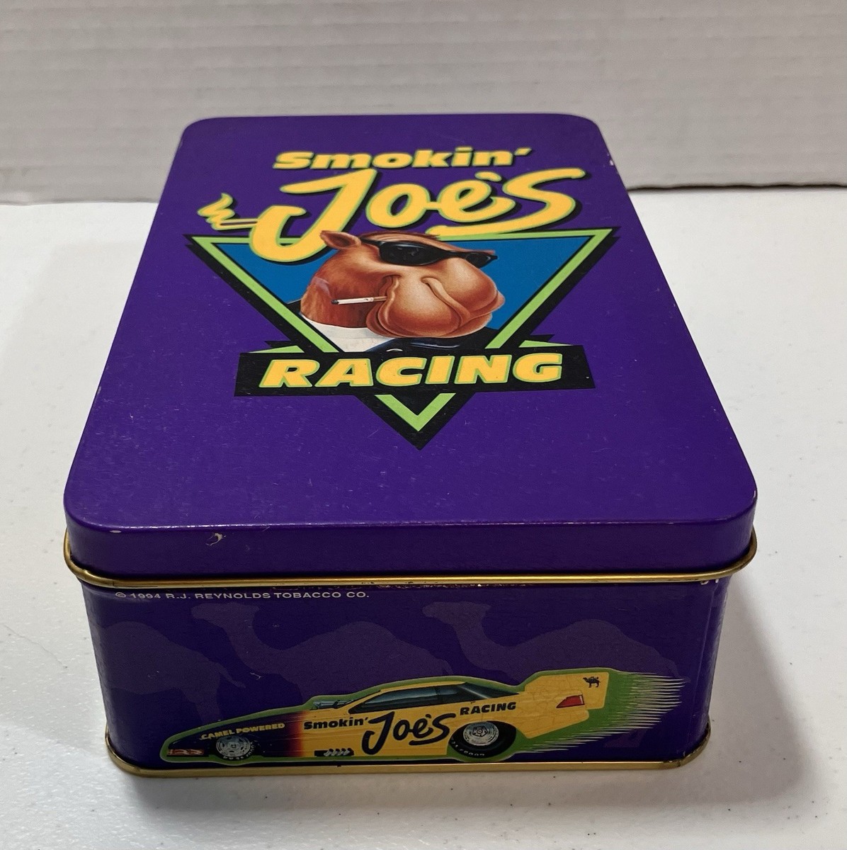 Smokin' Joe's Racing Joe Cool Camel 50 Match Book Tin Mint