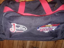 Justin Boots Wrangler Rodeo Finals Tote Bag V...