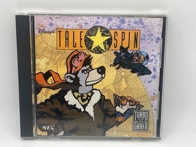 TaleSpin (TurboGrafx-16, 1991) - w/ Jewel Case & Manual - HuCard