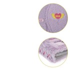  Plüsch-Fotokartenhalter für Babyfotos, 7,6 cm großes Fotoalbum mit