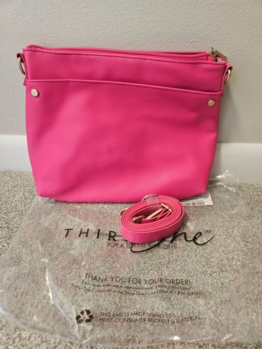 Thirty-one Hibiscus Pink Relaxed Crossbody Bag NEW in Package | eBay