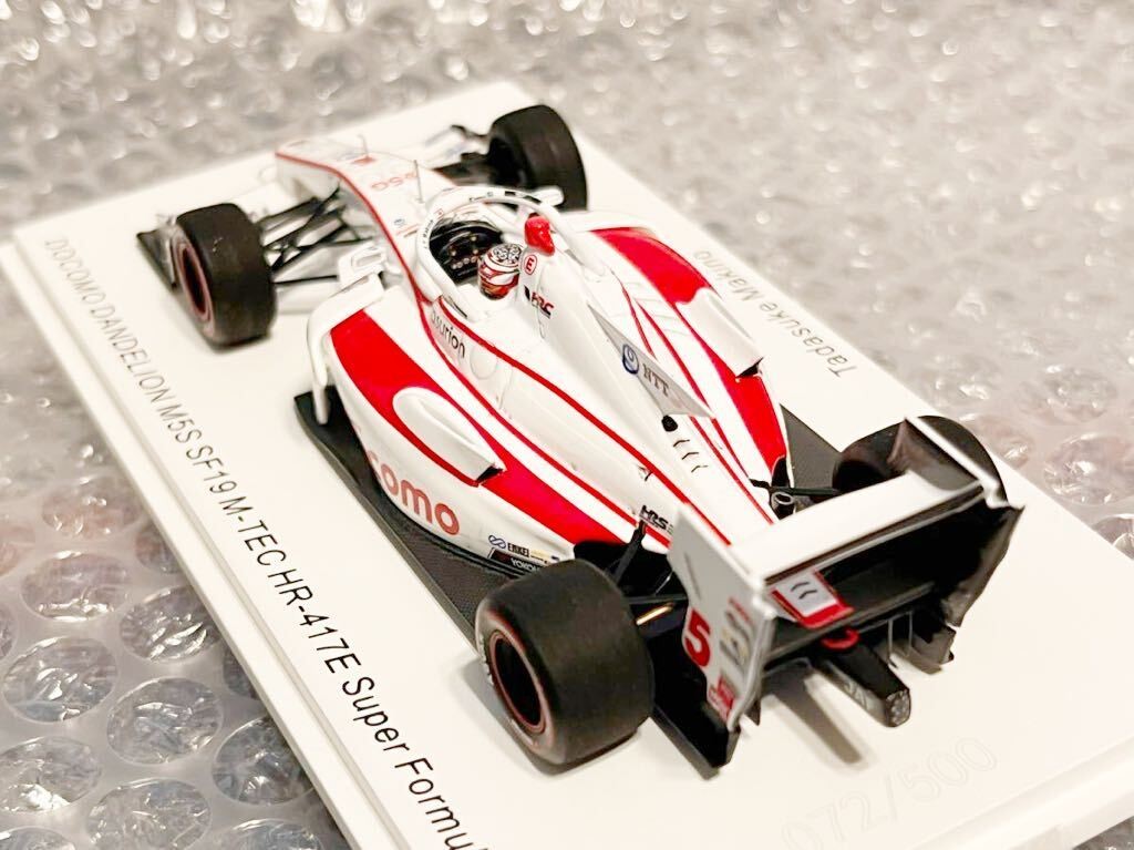 Spark 1/43 ドコモ ダンデライオン M5S SF19 ホンダ Spark 1/43 ドコモ ダンデライオン M5S SF19 ホンダ - メルカリ