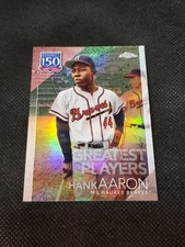 2019 Topps Chrome • 150 YEARS OF PROFESSIONAL BASEBALL #150C-22 • HANK AARON