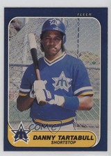 1986 Fleer Danny Tartabull #476 9kf