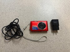 Samsung ST72 16.2MP HD Red Digital Camera with Battery  Charger Tested