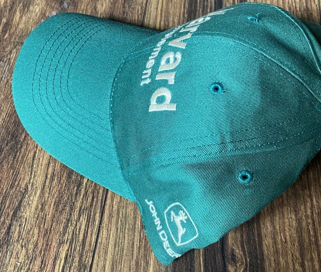 Harvard Implement John Deere Cap Green Adjustable… - image 2