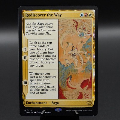 Rediscover the Way 215 Rare Tarkir: Dragonstorm Magic: The Gathering Near Mint
