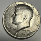 1978-P John F Kennedy 35th President 50c Dollar circulated Coin💎 no mint mark ￼