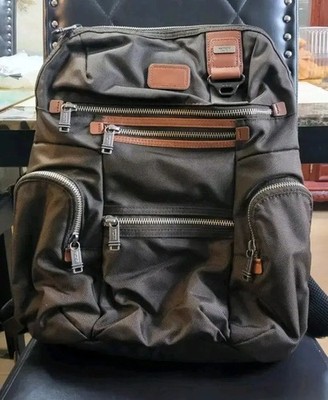 TUMI Alpha Bravo Brown Backpack Bag