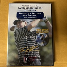 PGA Driving For Distance And Accuracy DVD With Tom Lehman w/ Bonus DVD