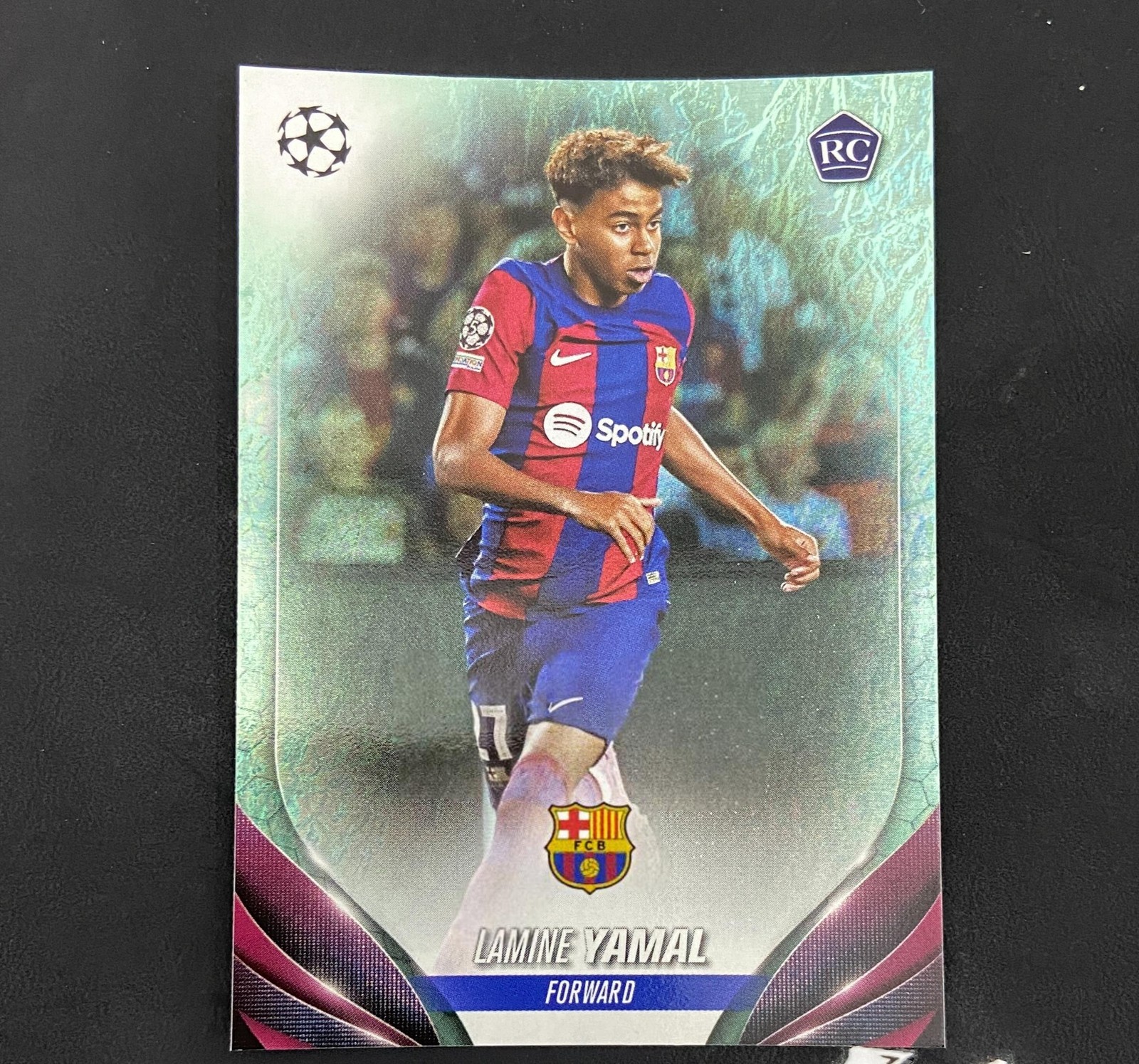2023-24 Topps Jade Edition UEFA Lamine Yamal RC Rookie #64