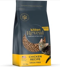 Reveal Natural Dry Kitten Food, High Protein, Grain 2.5 Pound (2 x Packs) 5lb  16.40 per pound