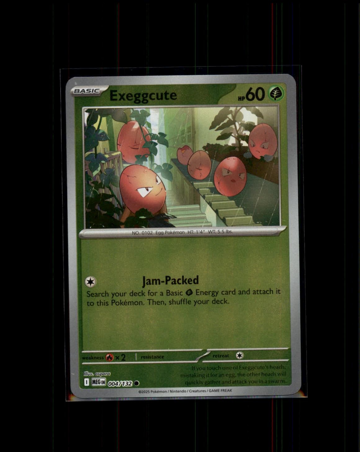 Pokemon ME01: Mega Evolution #004/132 Exeggcute TCG Trading Card