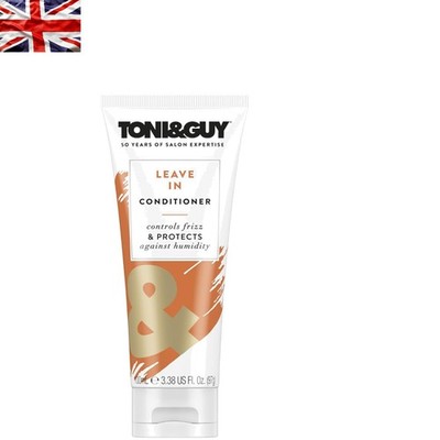 100ml Toni & Guy Leave-In Hair Conditioner - Humidity Protection & Smooth Finish