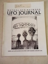 Vintage Mutual UFO Network UFO Journal Magazine #384 April 2000 UFOs Aliens