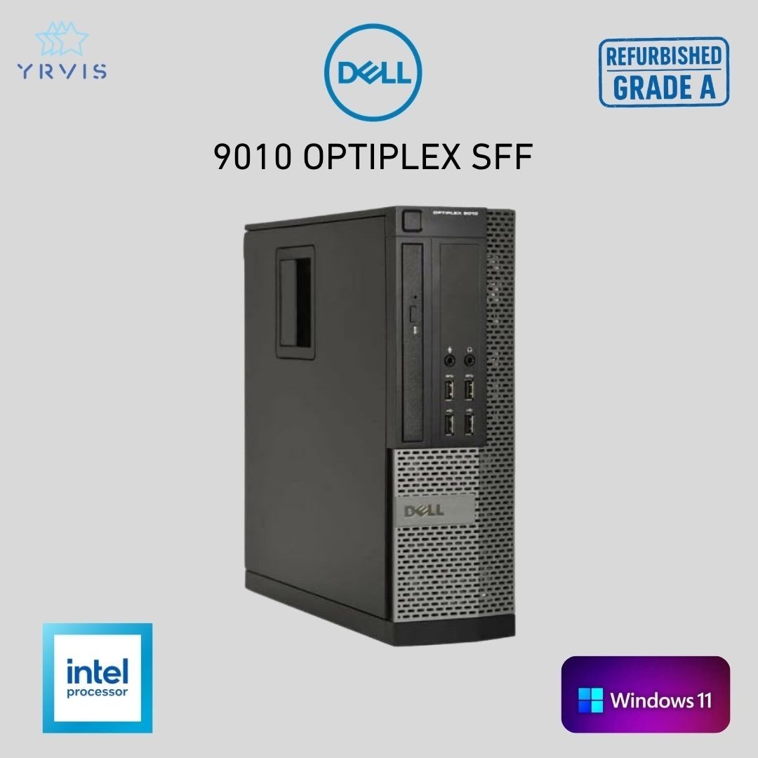 DELL 9010 SFF INTEL RAM 8/16/32 Go SSD 256/512/1000 WIN 11 PRO RECONDITIONNÉ
