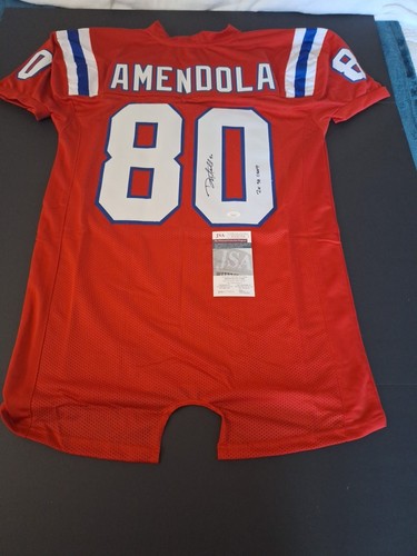 DANNY AMENDOLA SIGNED AUTOGRAPHED JERSEY WITH JSA COA NEW ENGLAND PATRIOTS - Picture 2 of 12