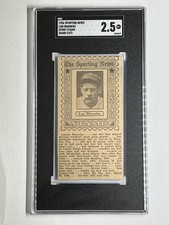 1936 Sporting News Sport Stamp - Lon Warneke Graded SGC 2.5 Pop 1 None Higher!