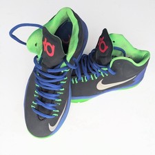 Nike KD 5 GS 'Black Poison Green Hyper Blue Sneakers Youth 4.5