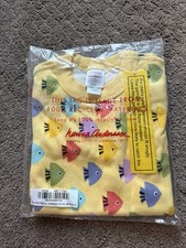 hanna andersson Rainbow Fish On Limoncello Size 8