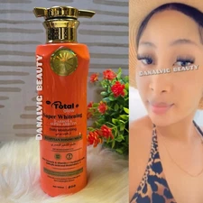 Total Glow Super Whitening Carrot & Alpha Arbutin Egyptian Toning Milk 500ml💯👌